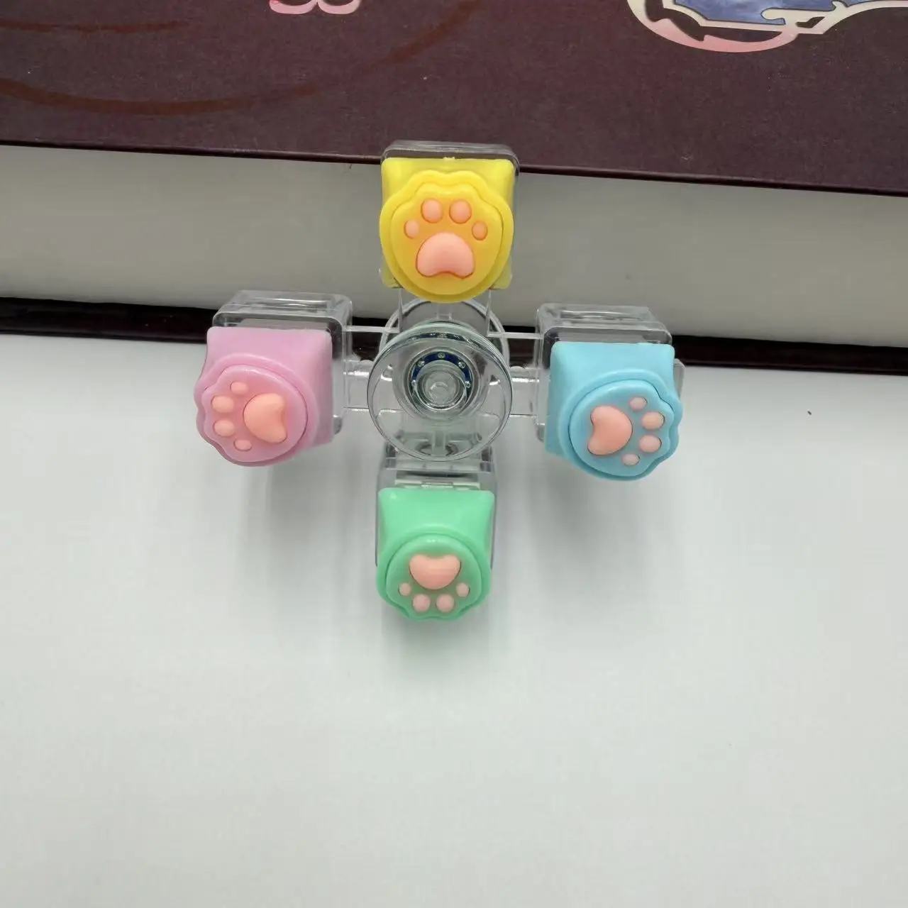 Cat Paw Clicky Keychain view 5