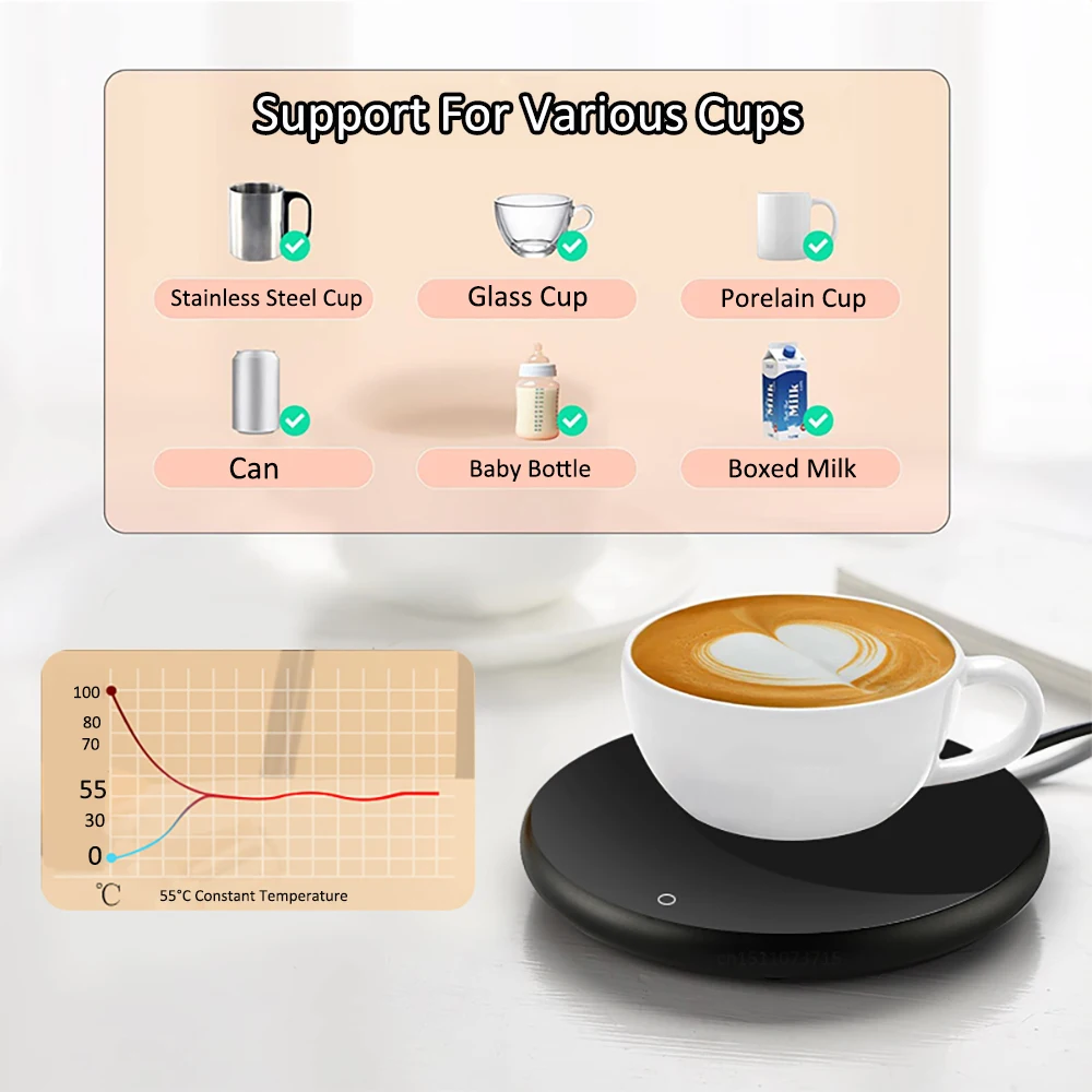 USB Mug Warmer with Auto Shut-Off view 4