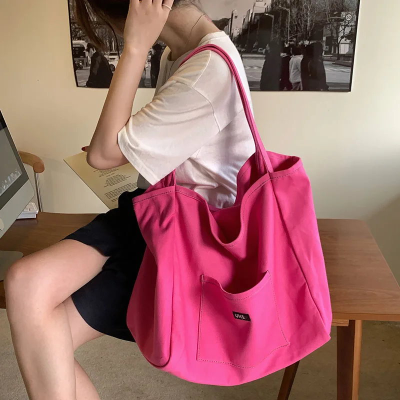 Reusable Foldable Canvas Tote Bag - Image 2