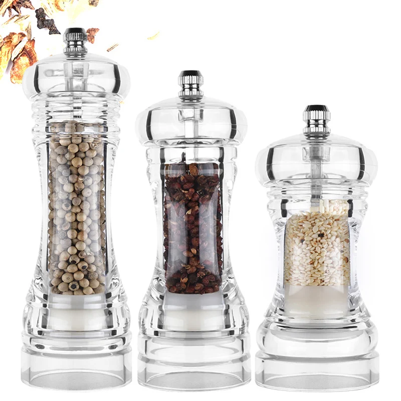 Manual Salt and Pepper Grinder Set