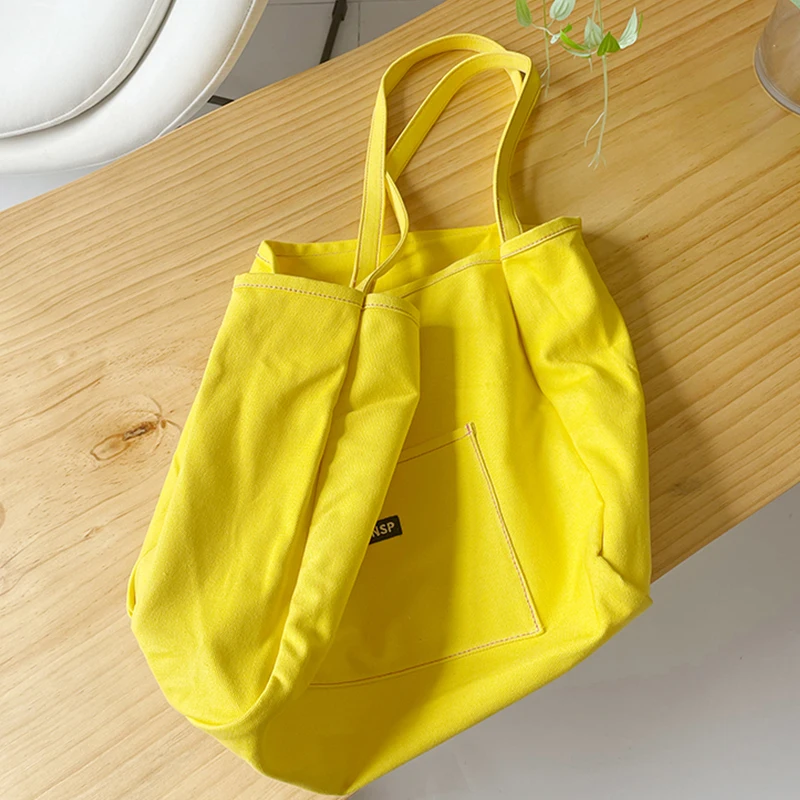 Reusable Foldable Canvas Tote Bag - Image 4