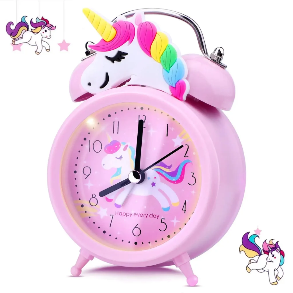 Double Bell Kids Alarm Clock with Backlight