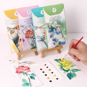 Paint Your Own Watercolour Bookmarks