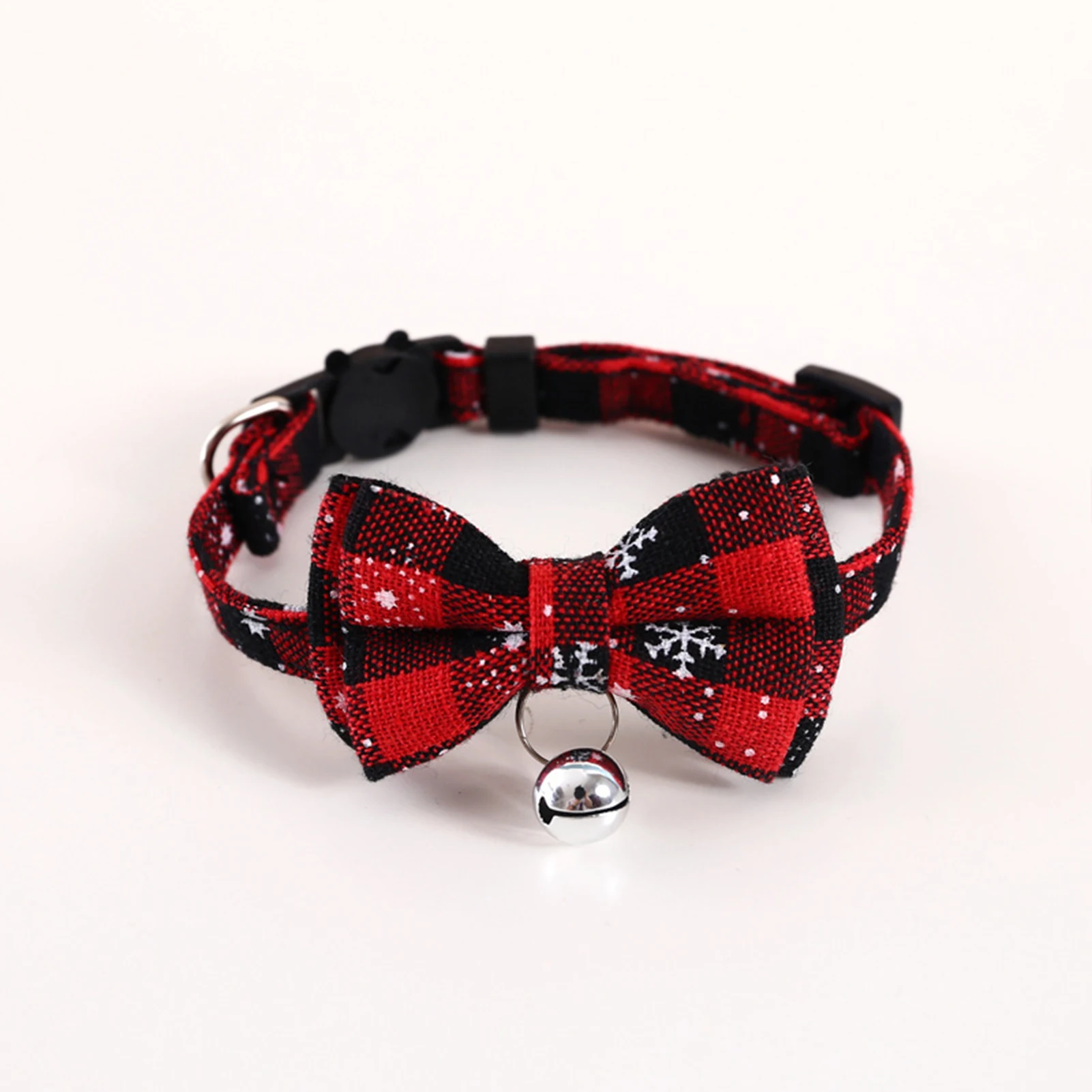 Bow Tie Breakaway Cat Collar with Bell - Image 3