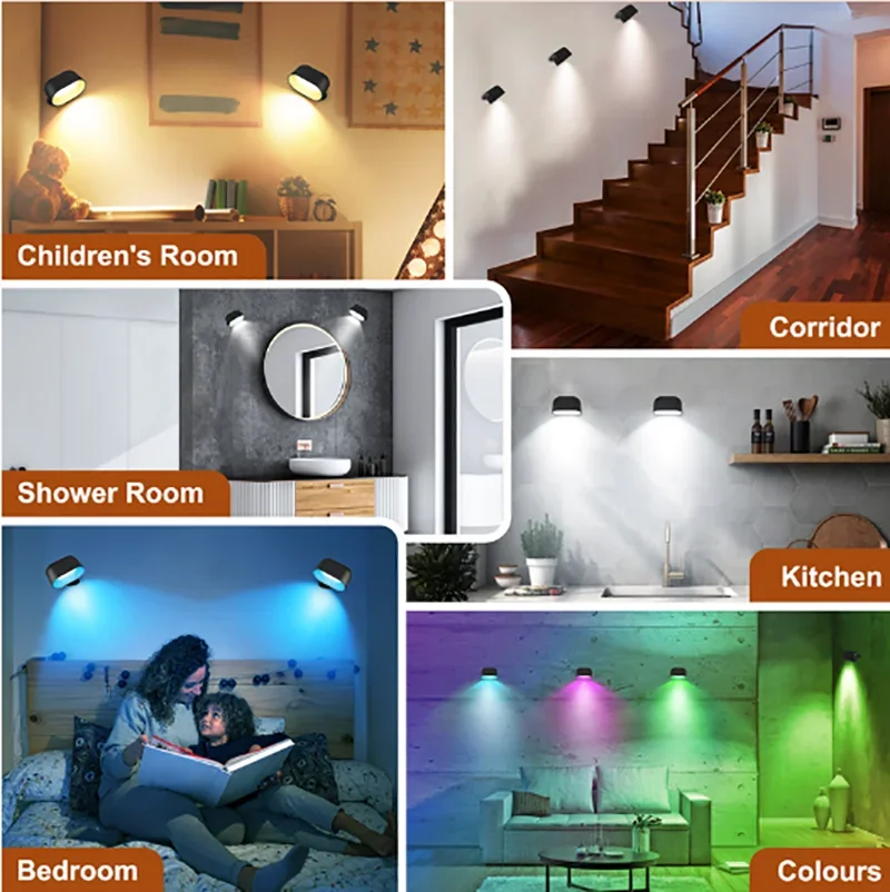 Rechargeable Magnetic LED Wall Light - Image 5