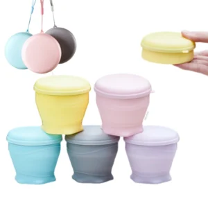 Foldable 180ml Travel Water Cup