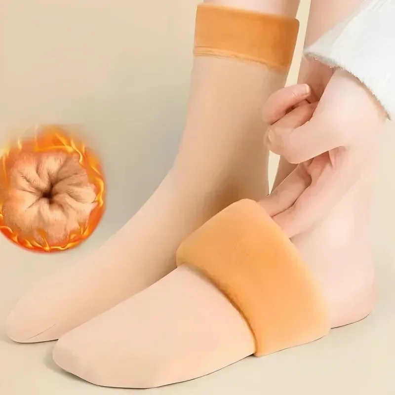 Thermal Velvet Snow Socks