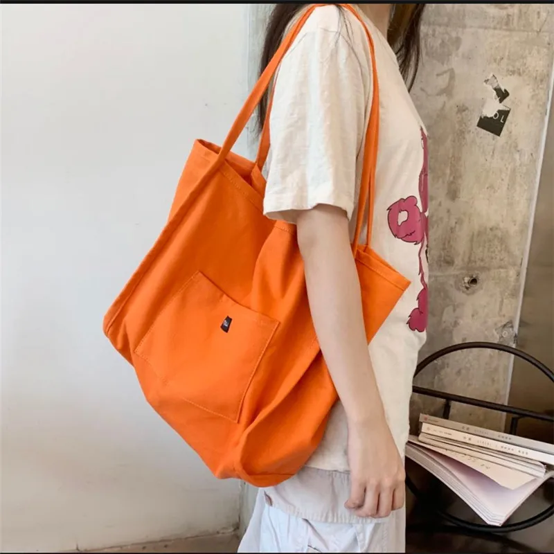 Reusable Foldable Canvas Tote Bag - Image 5