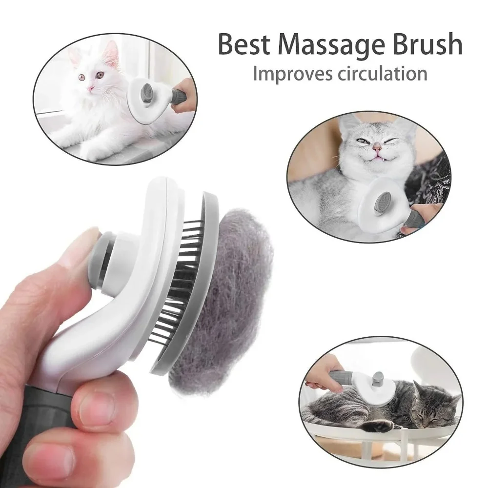 Stainless Steel Pet Shedding Comb