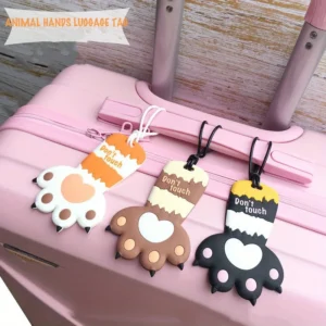 Cat Paw Luggage Tag