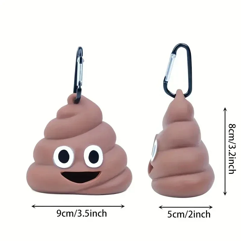 Poop Shaped Dog Waste Bag Dispenser - Image 3