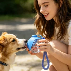 Leak-Proof Dog Water Bottle for Walks