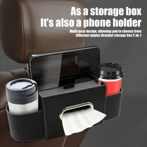 Car Seat Back Storage Box Organiser