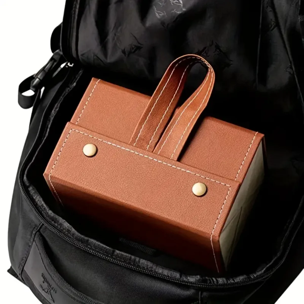 Foldable Leather Sunglasses Organiser - Image 6