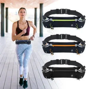 Running Belt with Water Bottles