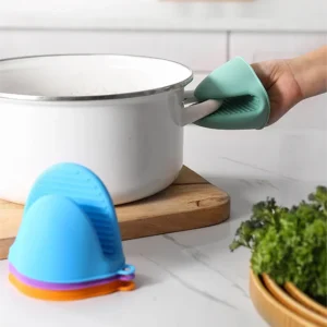 Silicone Pinch Oven Mitts, Pair