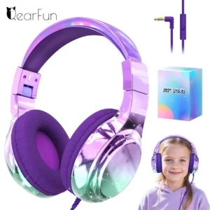 Volume Limited Wired Kids Headphones