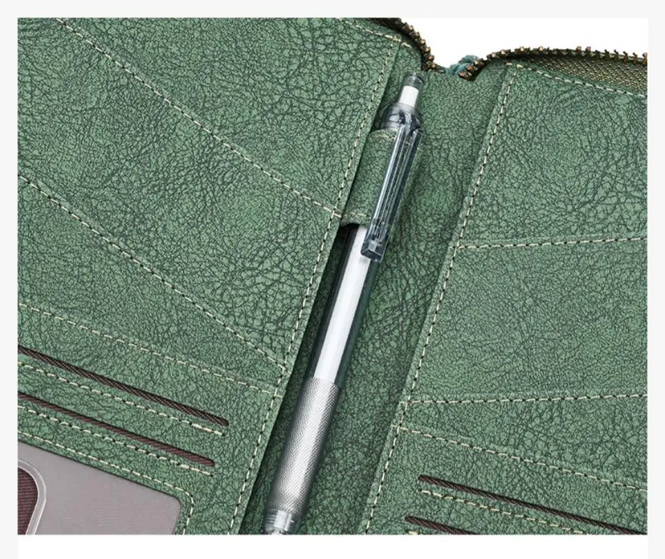 RFID Blocking Zip Travel Wallet and Passport Holder - Image 3