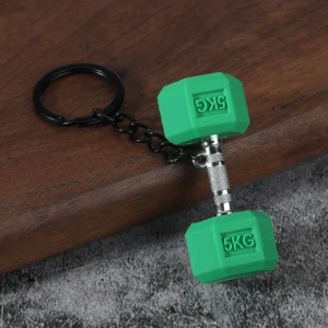 Mini Kettlebell Keychain