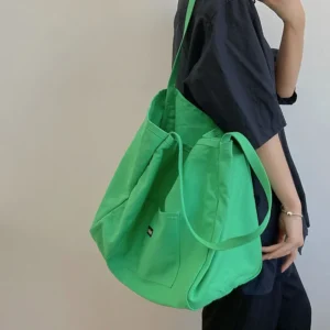 Reusable Foldable Canvas Tote Bag