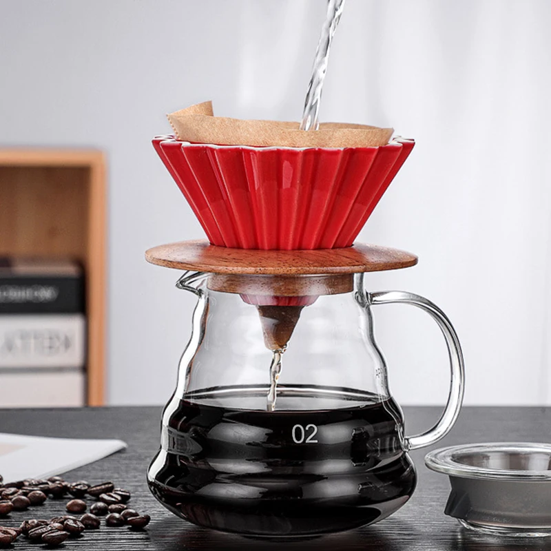 Handmade Ceramic Pour Over Coffee Dripper - Image 2