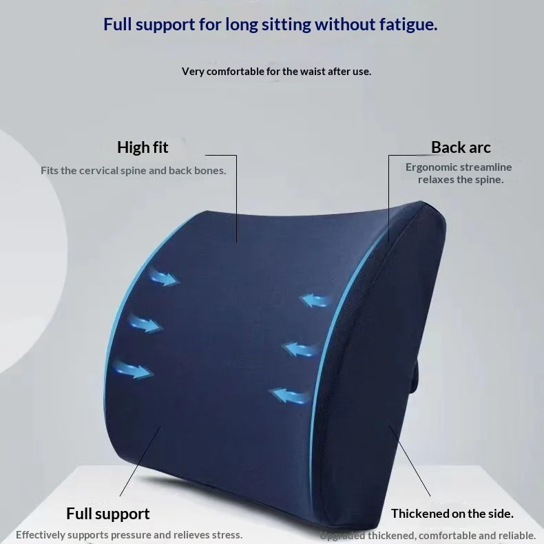 Memory Foam Lumbar Support Pillow - Image 4