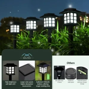 Solar Garden Pathway Lights