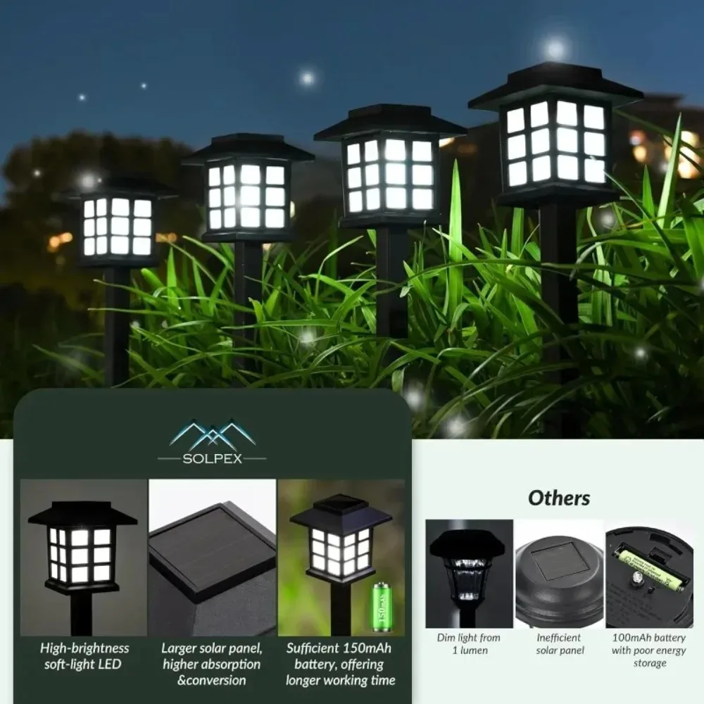 Solar Garden Pathway Lights