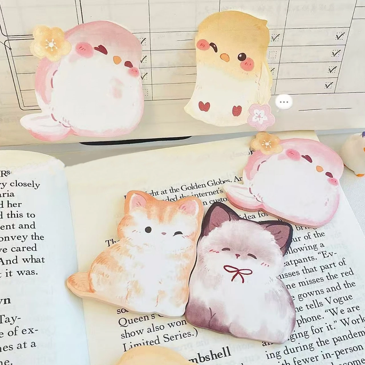 Cartoon Animal Sticky Notes - Image 4