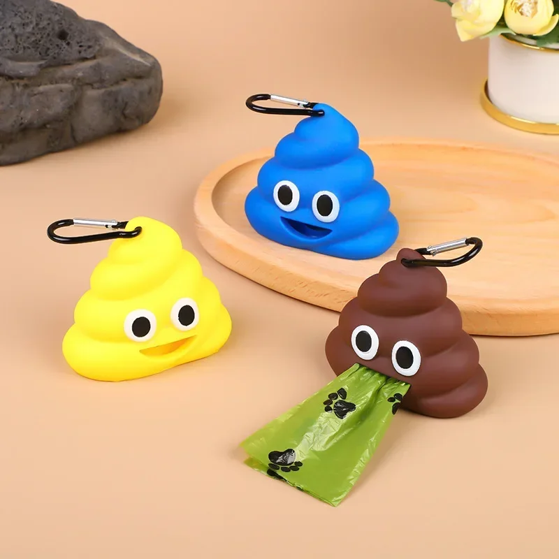 Poop Shaped Dog Waste Bag Dispenser