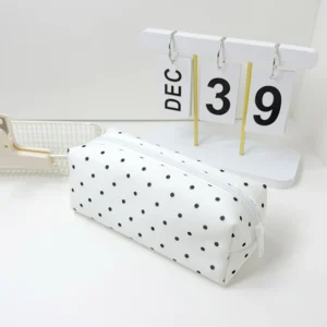 Large Polka Dot Pencil Case