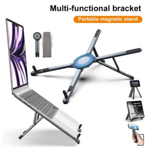 Magnetic Foldable Laptop and Tablet Stand