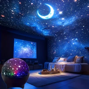 Starry Sky Moon Projector Night Light