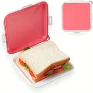 Silicone Sandwich Lunch Box