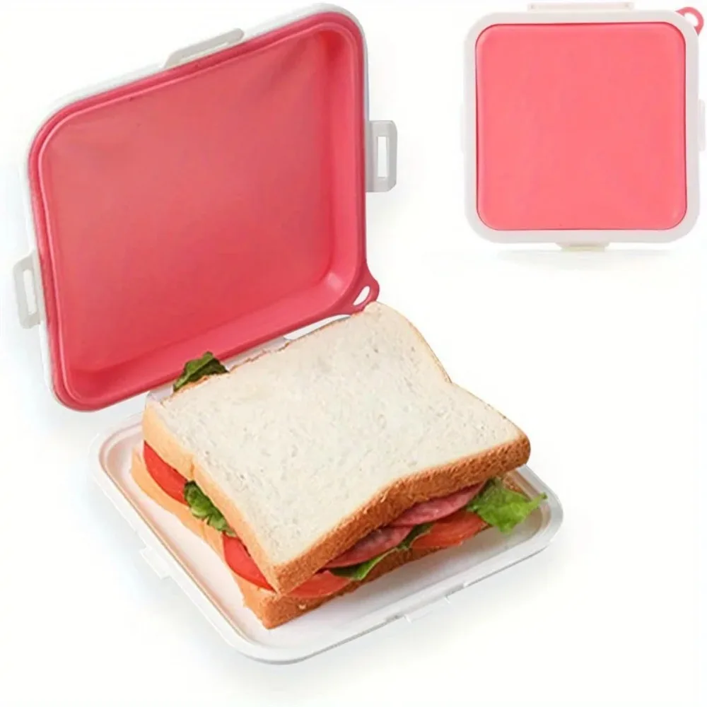 Silicone Sandwich Lunch Box