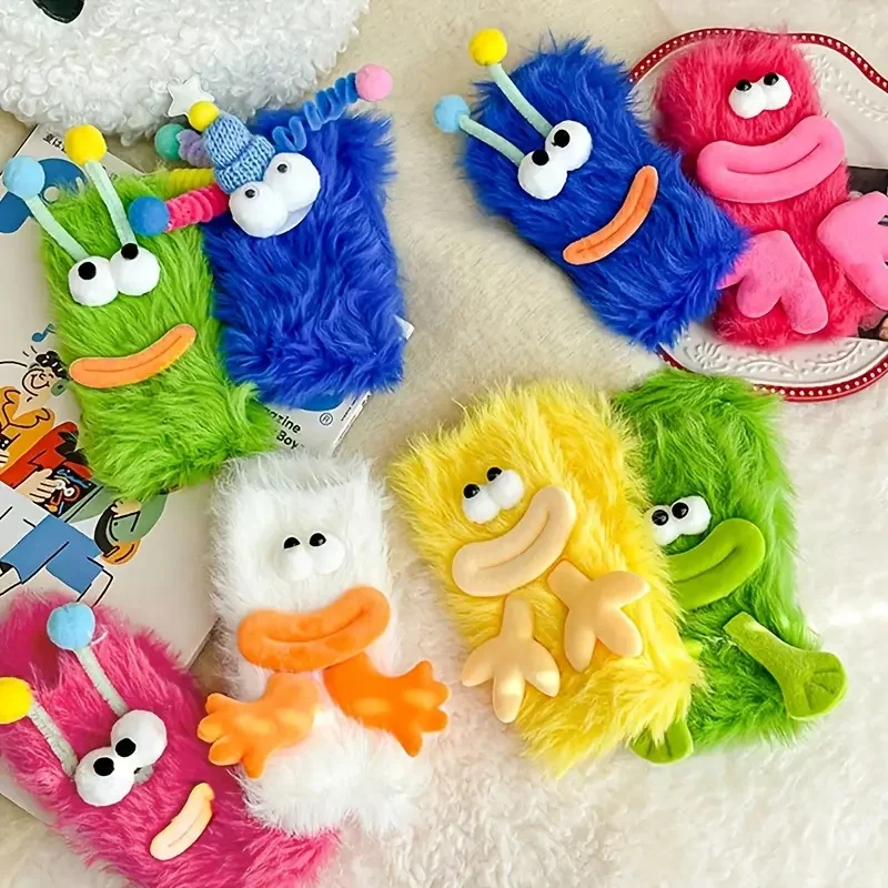 Fluffy Monster Slipper Socks