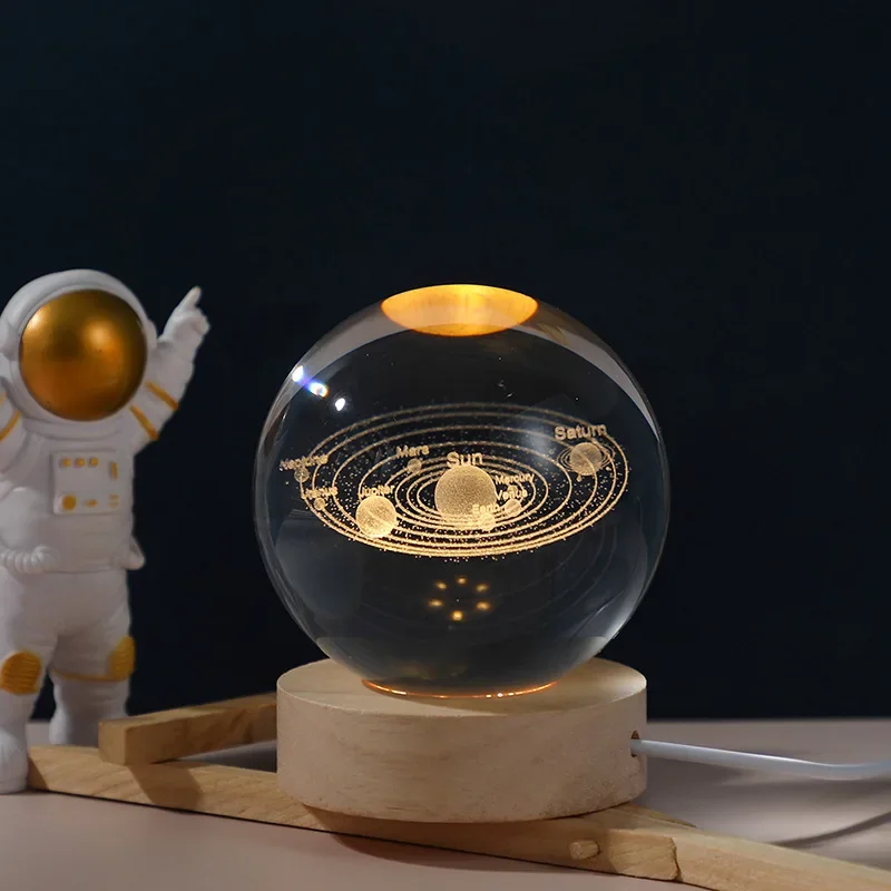 Galaxy Crystal Ball Night Light - Image 3