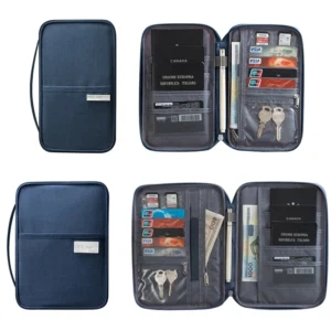 Family Passport Holder and Travel Document Case
