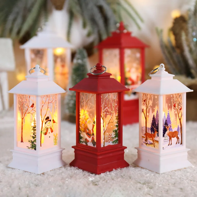 Vintage Oil Lamp Style LED Lantern