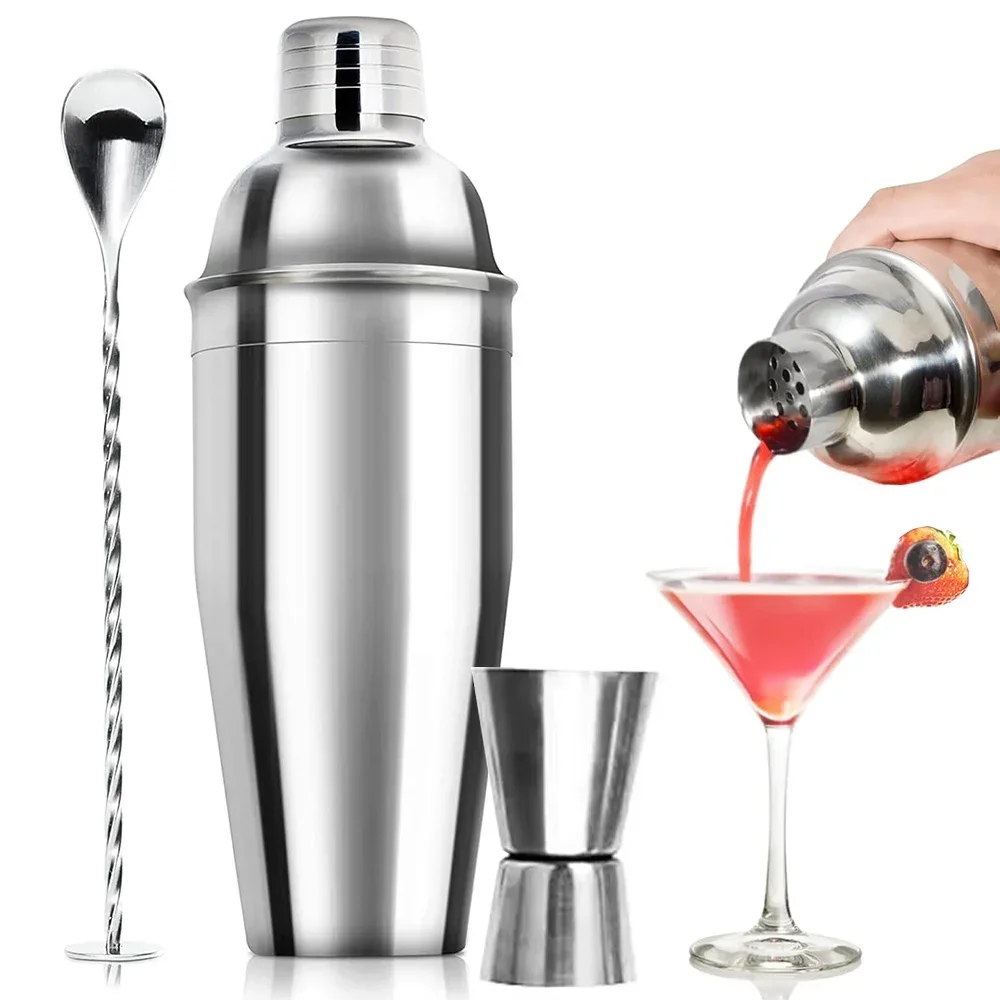 Stainless Steel Cocktail Shaker Set