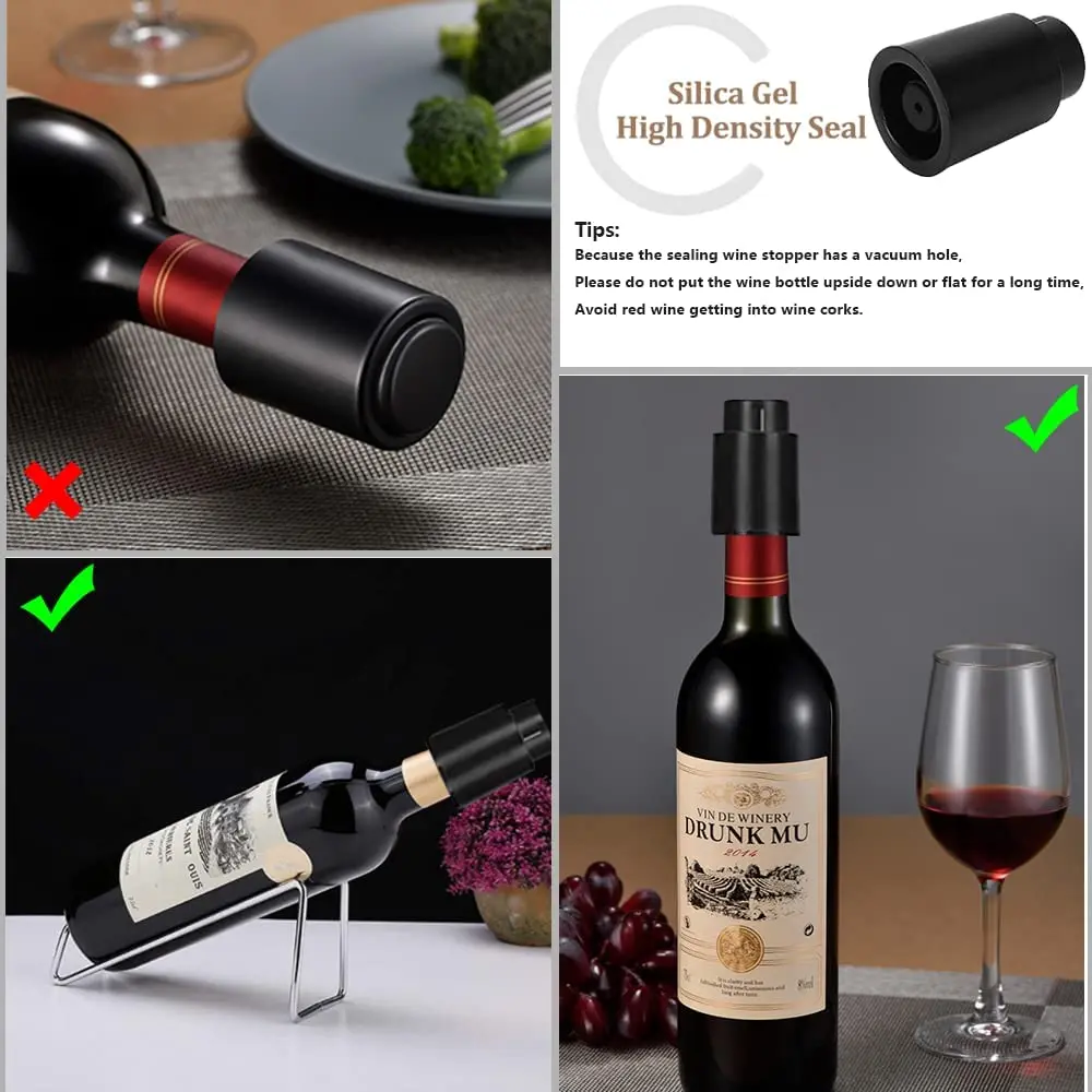 Vacuum Wine Bottle Stopper - Image 3