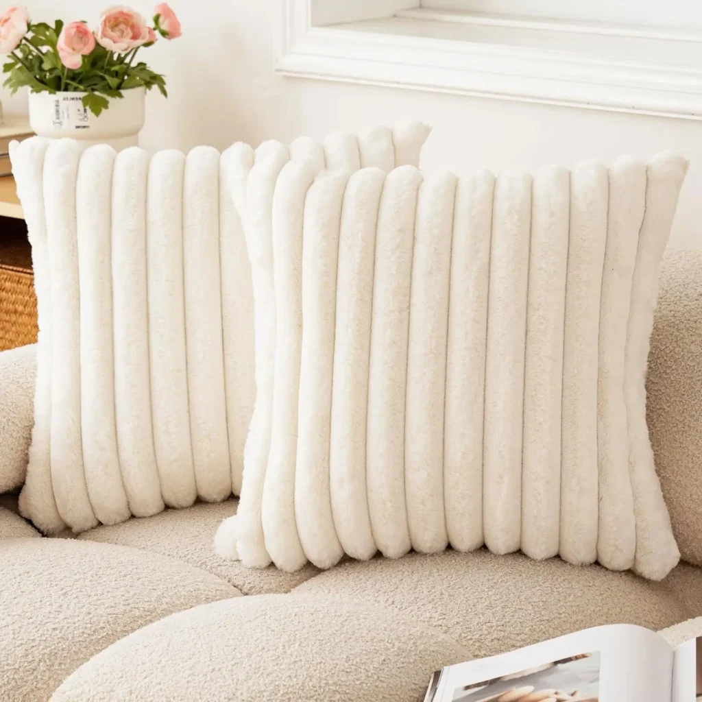 Faux Fur Cushion Cover