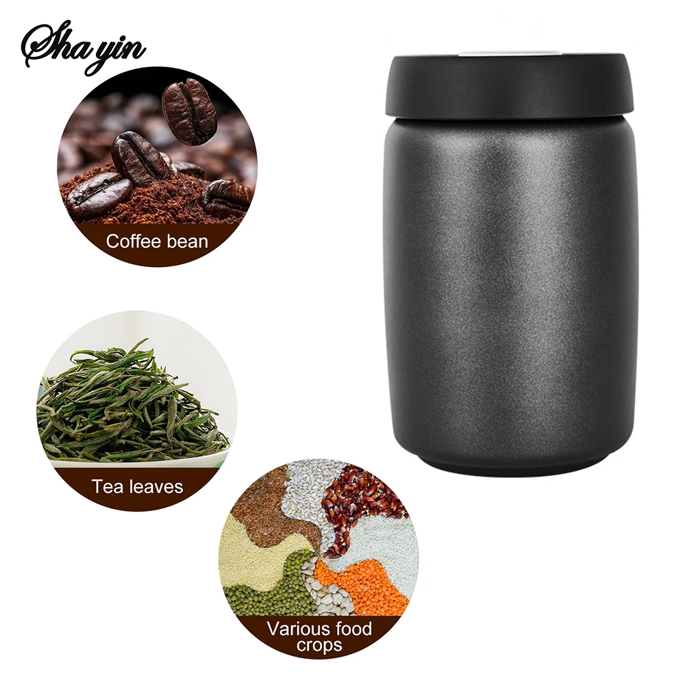 1.2L Stainless Steel Vacuum Coffee Canister - Image 5