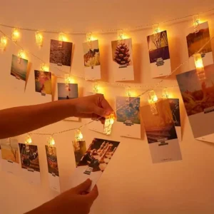 Battery LED Photo Clip String Lights
