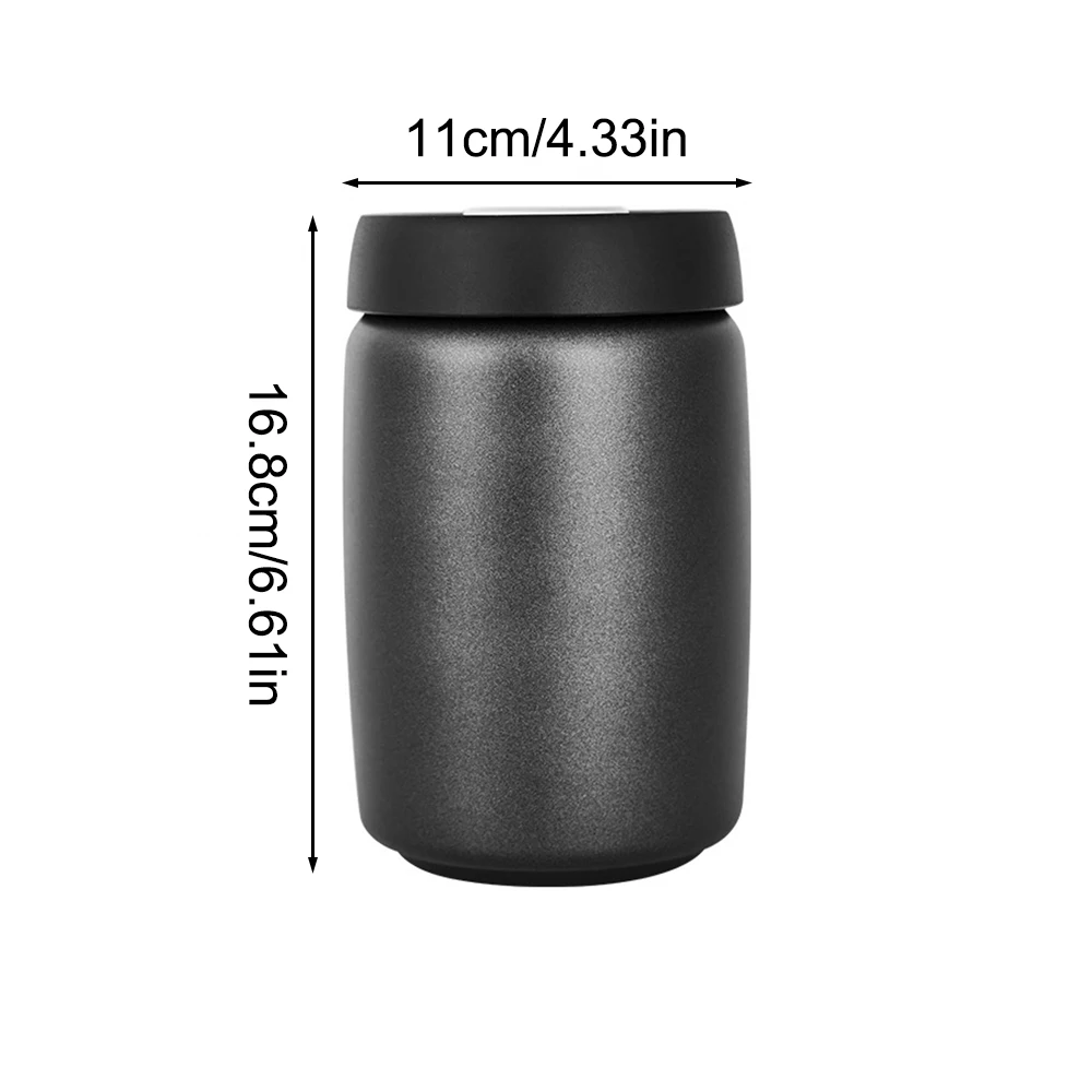 1.2L Stainless Steel Vacuum Coffee Canister - Image 6