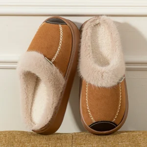 Warm Anti-Slip Family House Slippers