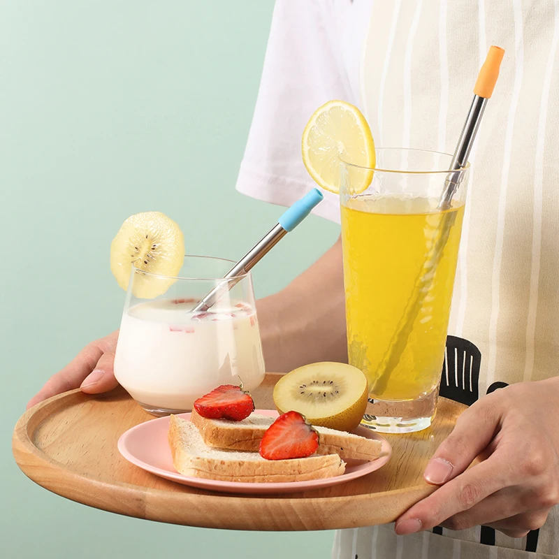 Telescopic Steel Straw with Case - Image 2