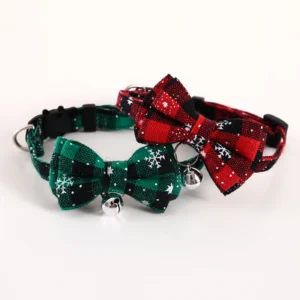 Bow Tie Breakaway Cat Collar with Bell
